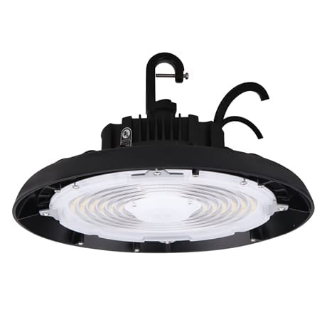 150W LED Round High Bay Light – CCT & Power Adjustable, 12000-22500 Lumens - Buchanan Lighting LTD.