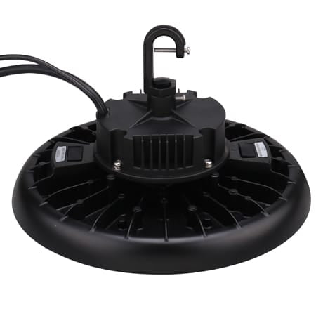 150W LED Round High Bay Light – CCT & Power Adjustable, 12000-22500 Lumens - Buchanan Lighting LTD.