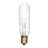 E12 15W T6 Incandescent Bulb | 24-Pack | Clear Glass | 130V | Exit Signs & Decorative Lighting - Buchanan Lighting LTD.