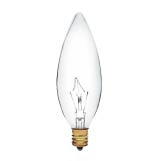 E12 25W B10 Incandescent Bulb | 18-Pack | Clear Glass | 130V | Candelabra Base - Buchanan Lighting LTD.