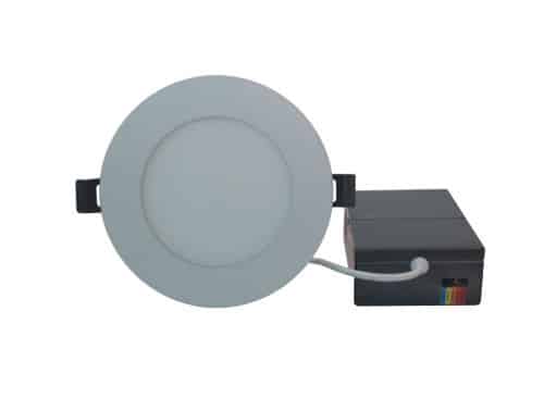 4-Inch Slim Round Pot Light – 5CCT Adjustable, 9W, 750 Lumens - Buchanan Lighting LTD.