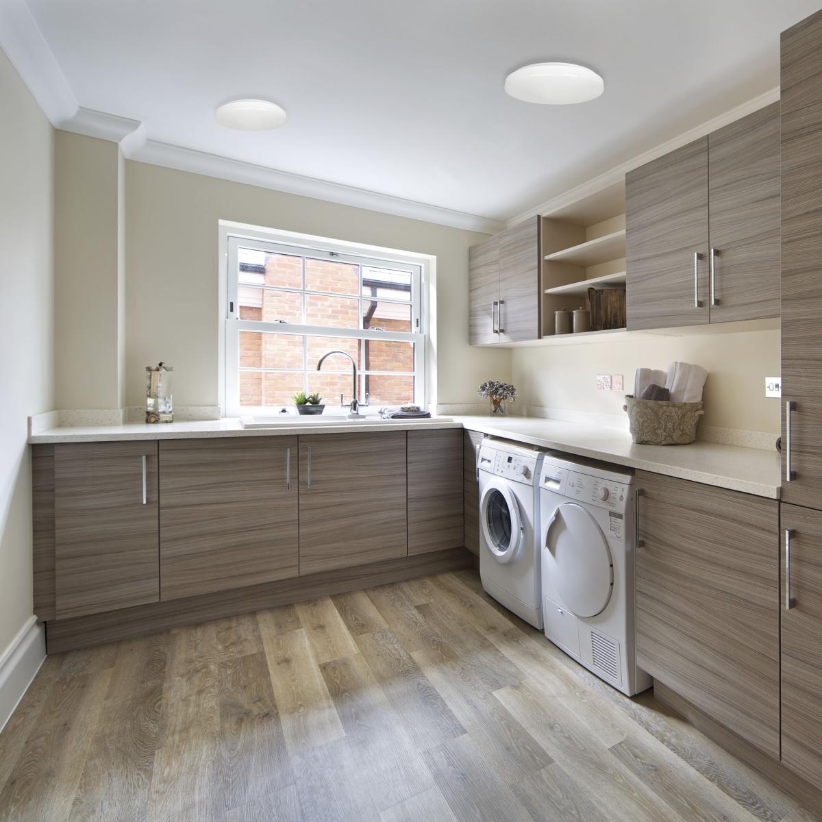 14-Inch Acrylic LED Flush Mount Light – 20W, 5CCT Selectable, Dimmable - Buchanan Lighting LTD.