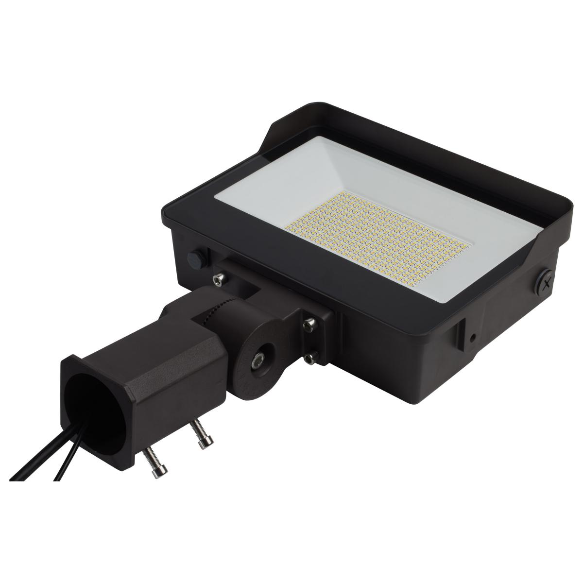 LED Watt/CCT Selectable Flood Light – 100W/125W/150W with Photocell and IP66 Rating - Buchanan Lighting LTD.
