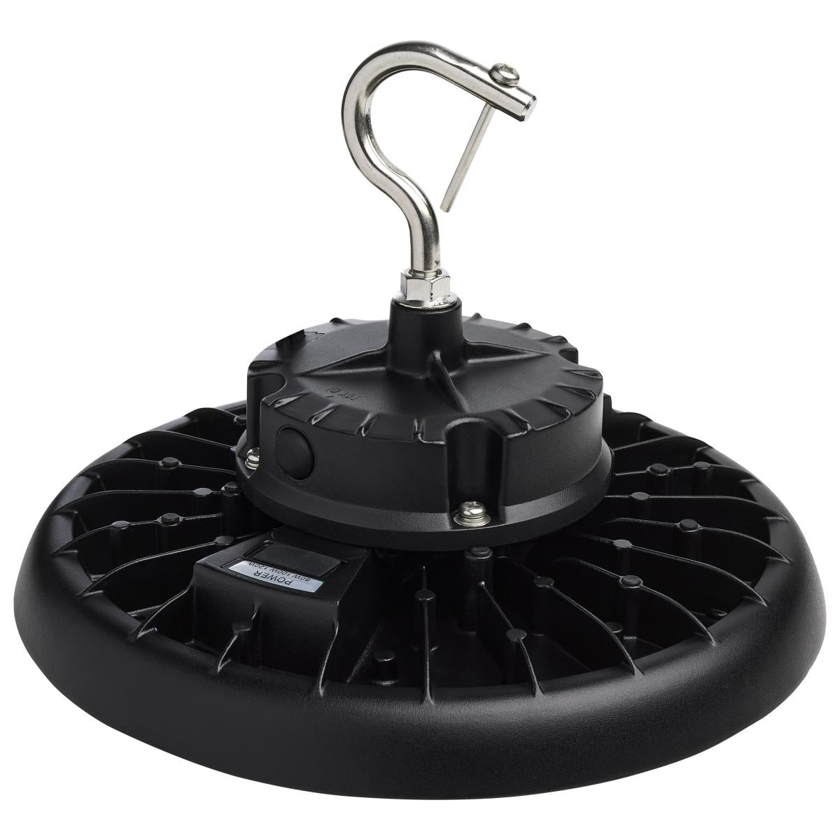 LED UFO High Bay – 80W/100W/120W, CCT Selectable 3000K/4000K/5000K, IP65, DLC Premium - Buchanan Lighting LTD.