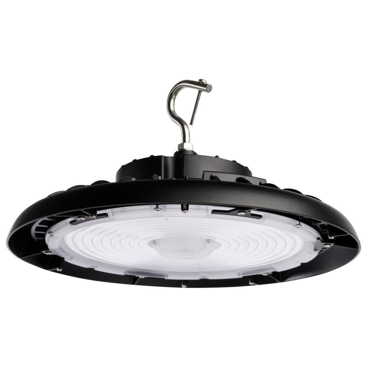 LED UFO High Bay Light – Wattage & CCT Adjustable, 150W/175W/200W, IP65 Rated - Buchanan Lighting LTD.
