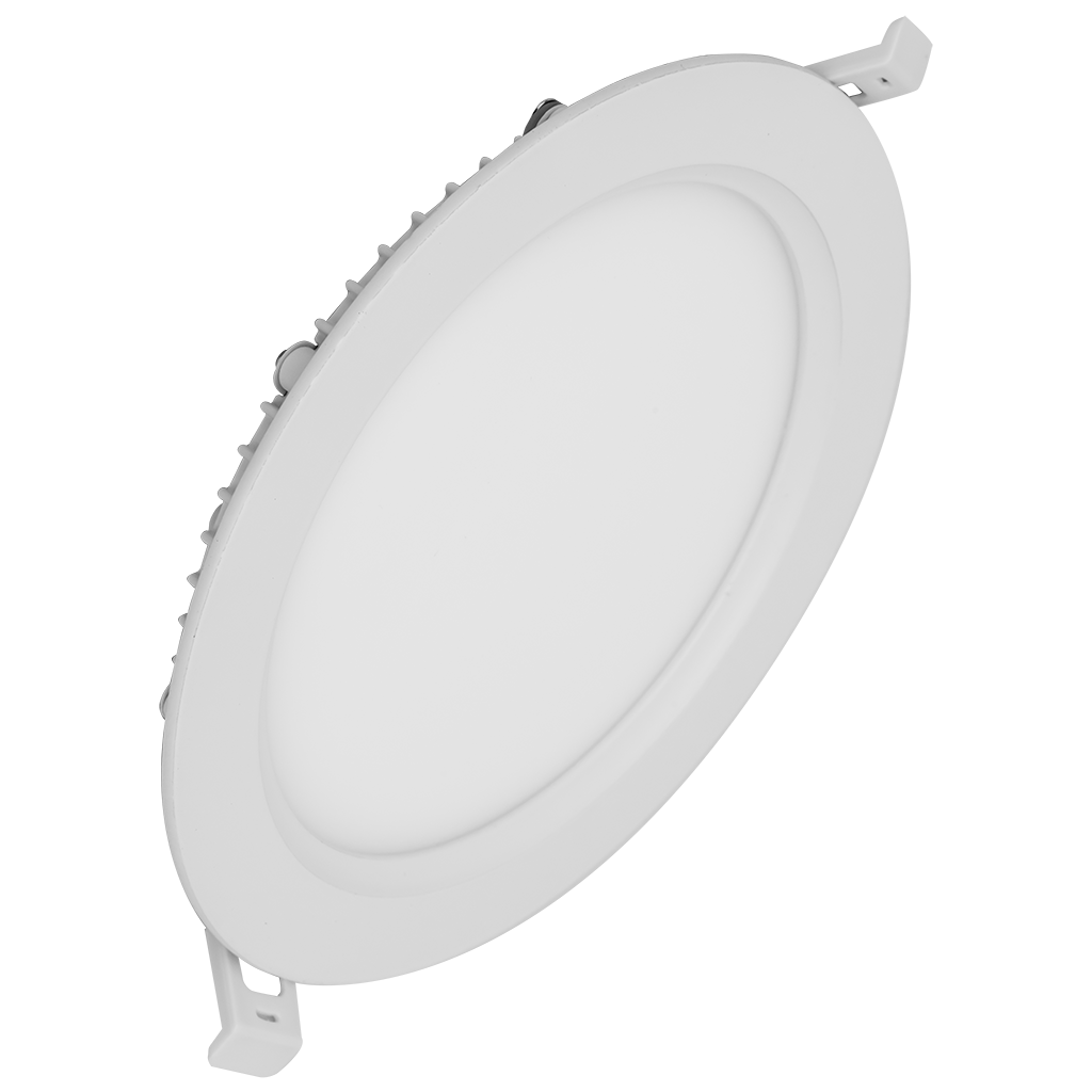 6-Inch Slim LED Round Panel – 12W, 1300 Lumens, 5CCT Adjustable, White Trim - Buchanan Lighting LTD.