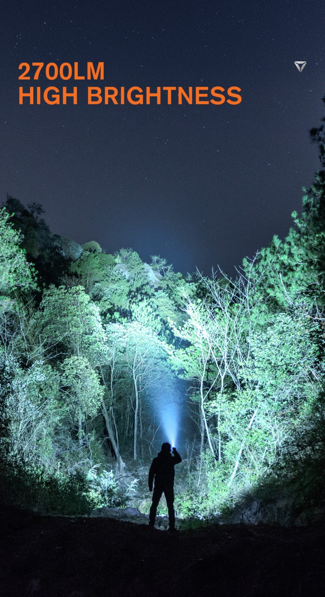 SUPERFIRE C16 Long-Range LED Flashlight | 2700LM, 500m Beam, Rechargeable - Buchanan Lighting LTD.