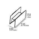 Surface Mounted LED Wall Light – 15W, 1200Lm, 3000K, IP54, Black - Buchanan Lighting LTD.