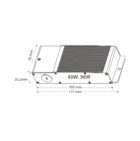 LED Dimmable Driver – 96W, 24V, Triac Dimming, UL Certified, Aluminum Body - Buchanan Lighting LTD.