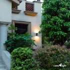 Surface Mounted LED Wall Light – 14W, 990Lm, 3000K, IP54, Black - Buchanan Lighting LTD.