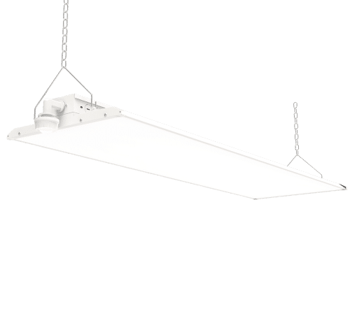 4FT Linear High Bay Light – CCT & Power Adjustable, 110W-220W, 150Lm/W - Buchanan Lighting LTD.