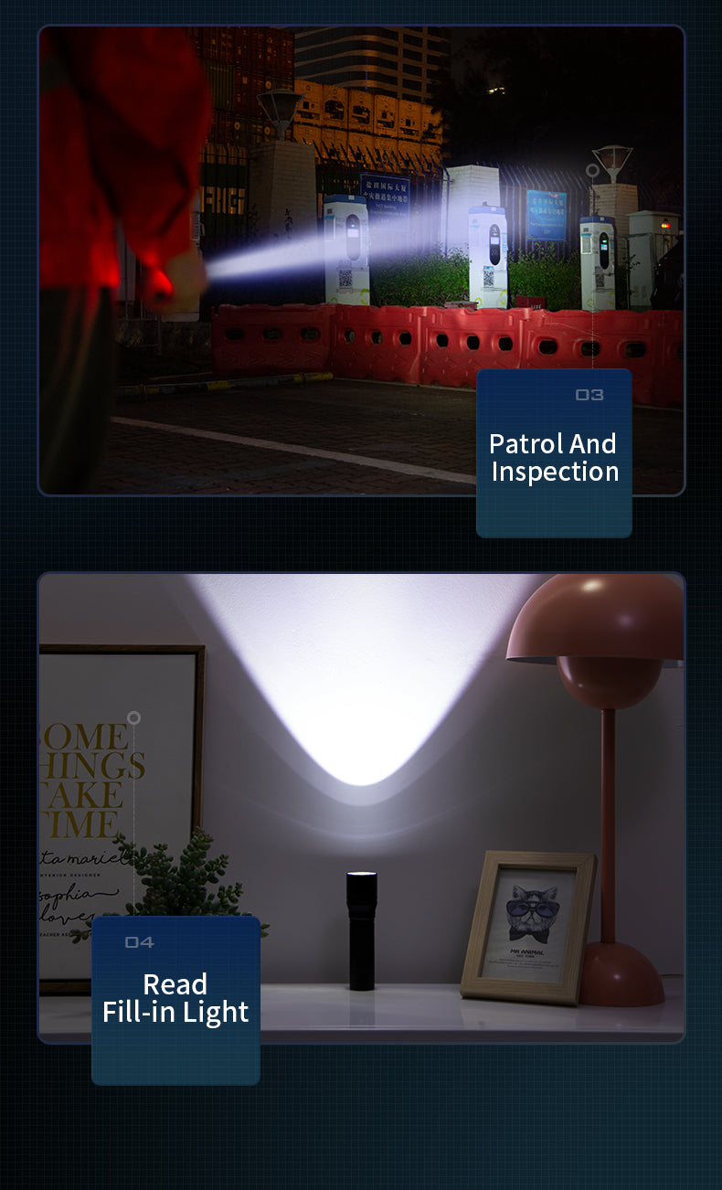 SUPERFIRE S33-N Lightweight & Portable Flashlight | 140LM, USB Rechargeable - Buchanan Lighting LTD.