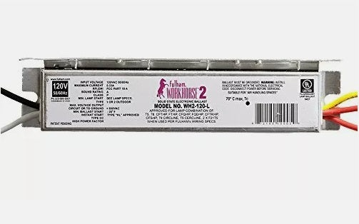 Instant Start Fluorescent Electronic Ballast | 120V, Multi-Lamp Compatible, Solid-State, cUL Listed, 5-Year Warranty - Buchanan Lighting LTD.