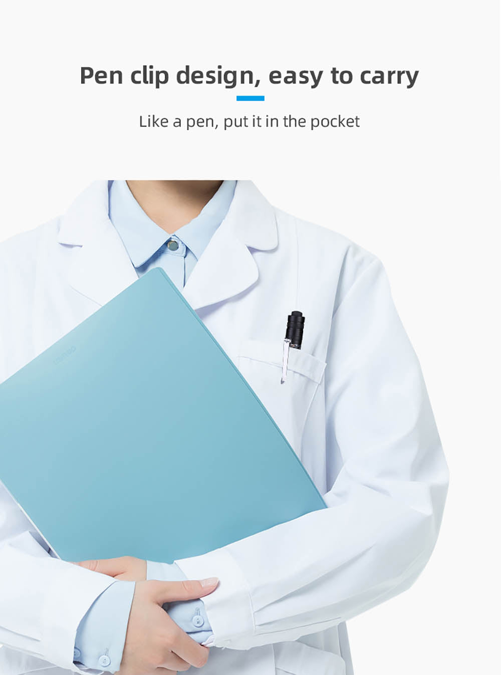 SUPERFIRE ML01 Medical Flashlight Penlight | Dual Light Source for Examinations - Buchanan Lighting LTD.