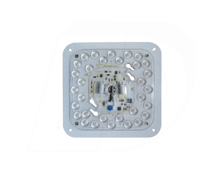 Etlin Daniels LMS2013028F150 Square AC LED Module | 20W, 3000K, 2000LM, TRIAC Dimmable, Energy Star Certified