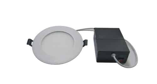 4-Inch Slim Round Pot Light – 5CCT Adjustable, 9W, 750 Lumens - Buchanan Lighting LTD.