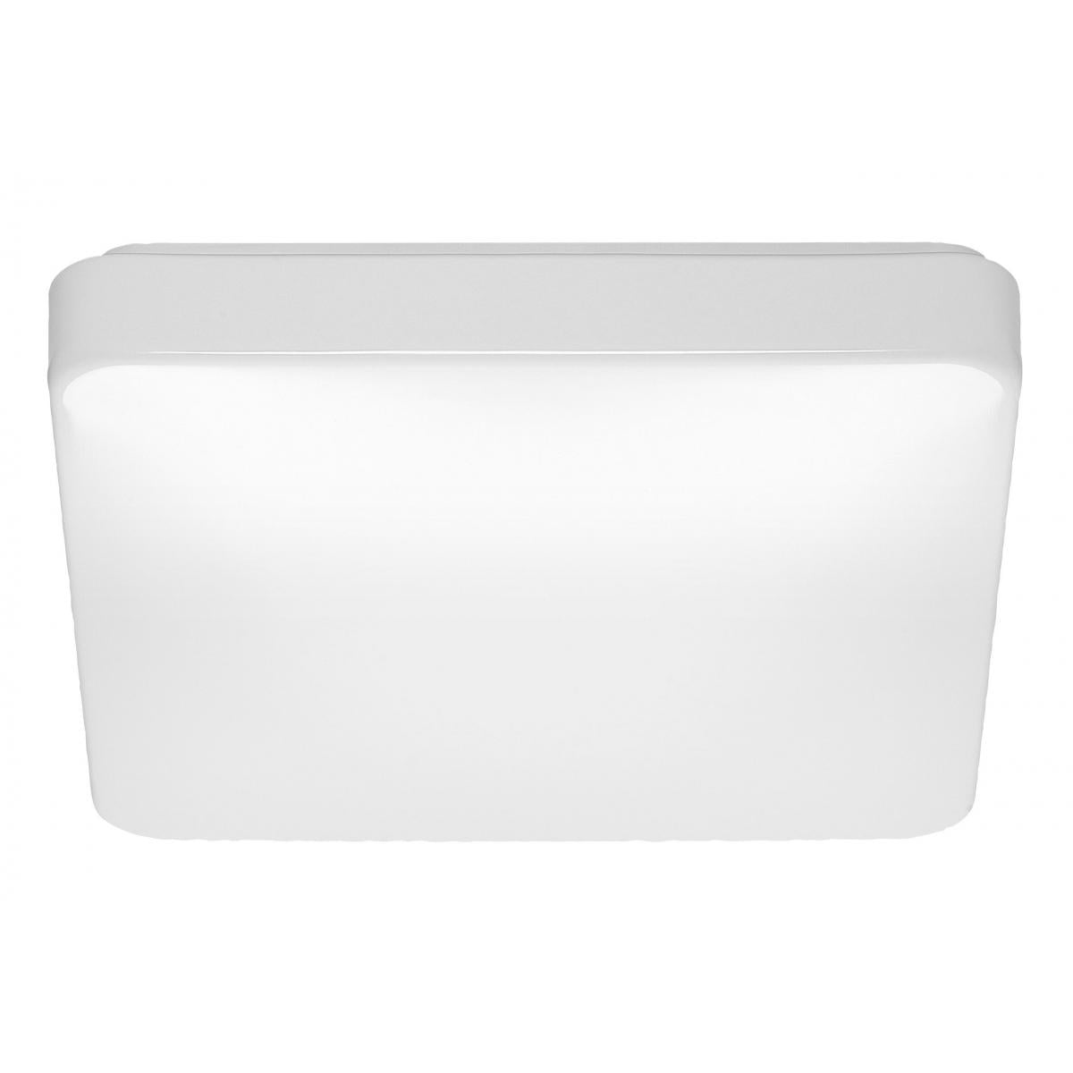 14-Inch Square LED Flush Mount Light – CCT Selectable, White Acrylic - Buchanan Lighting LTD.