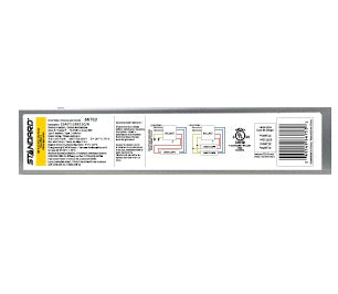 Standard E240T12RS120/N Fluorescent Ballast | Electronic, Rapid Start, 1-2 Lamp, T12, 120V, Normal Ballast Factor