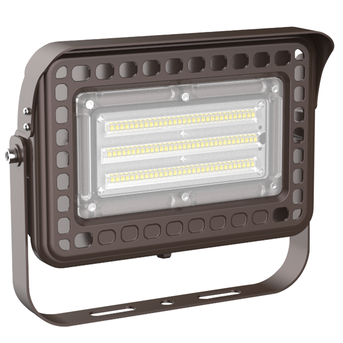 50W LED Exterior Flood Light – Yoke Mount, 5500 Lumens, 4000K/5000K, IP65 Rated - Buchanan Lighting LTD.