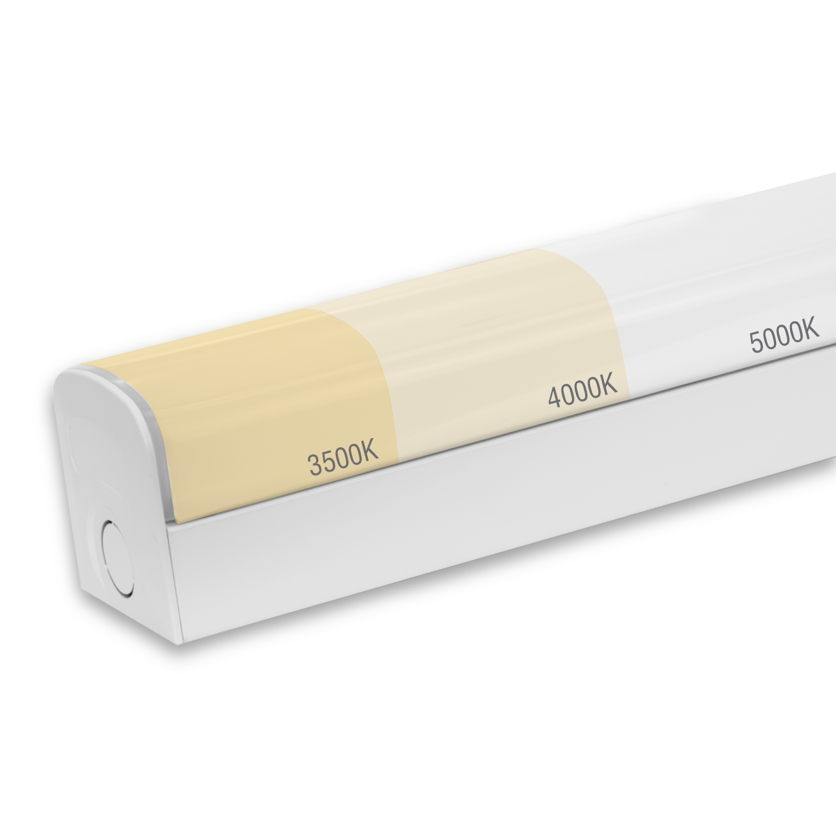 4FT LED Strip Light – CCT & Wattage Adjustable, 120-347V, DLC Premium - Buchanan Lighting LTD.
