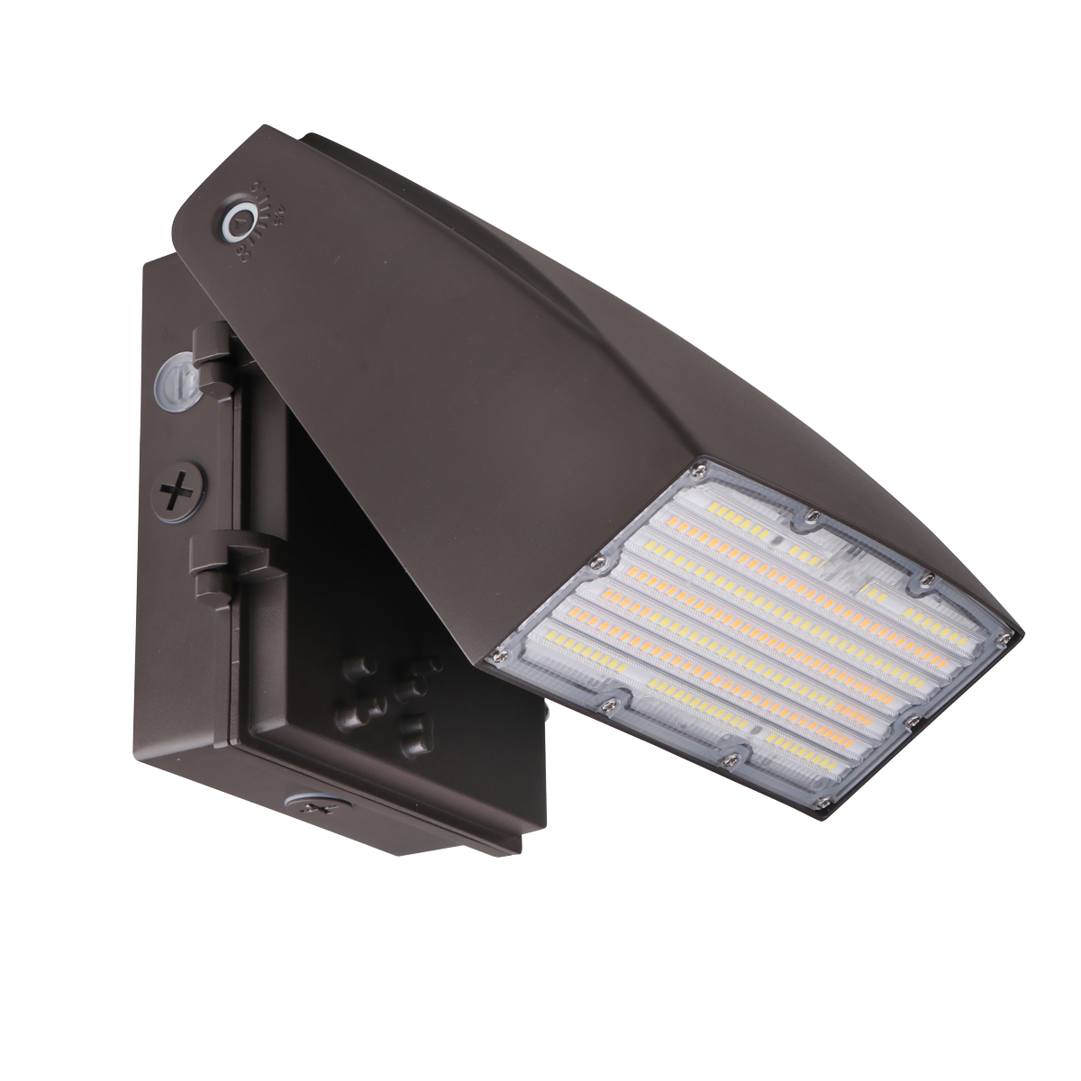 LED Adjustable Wall Pack – 50W/65W/80W, Full Cut-Off, CCT Selectable 3000K/4000K/5000K, DLC Premium - Buchanan Lighting LTD.