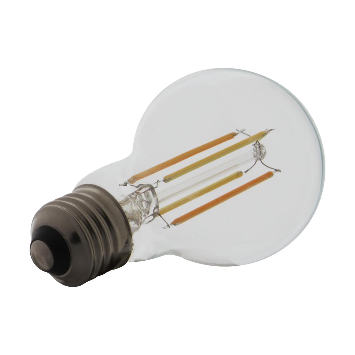 Smart A19 LED Bulb | 5W | Tunable White (2700K-5000K) | Starfish IoT | Clear Glass | E26 Base | 120V