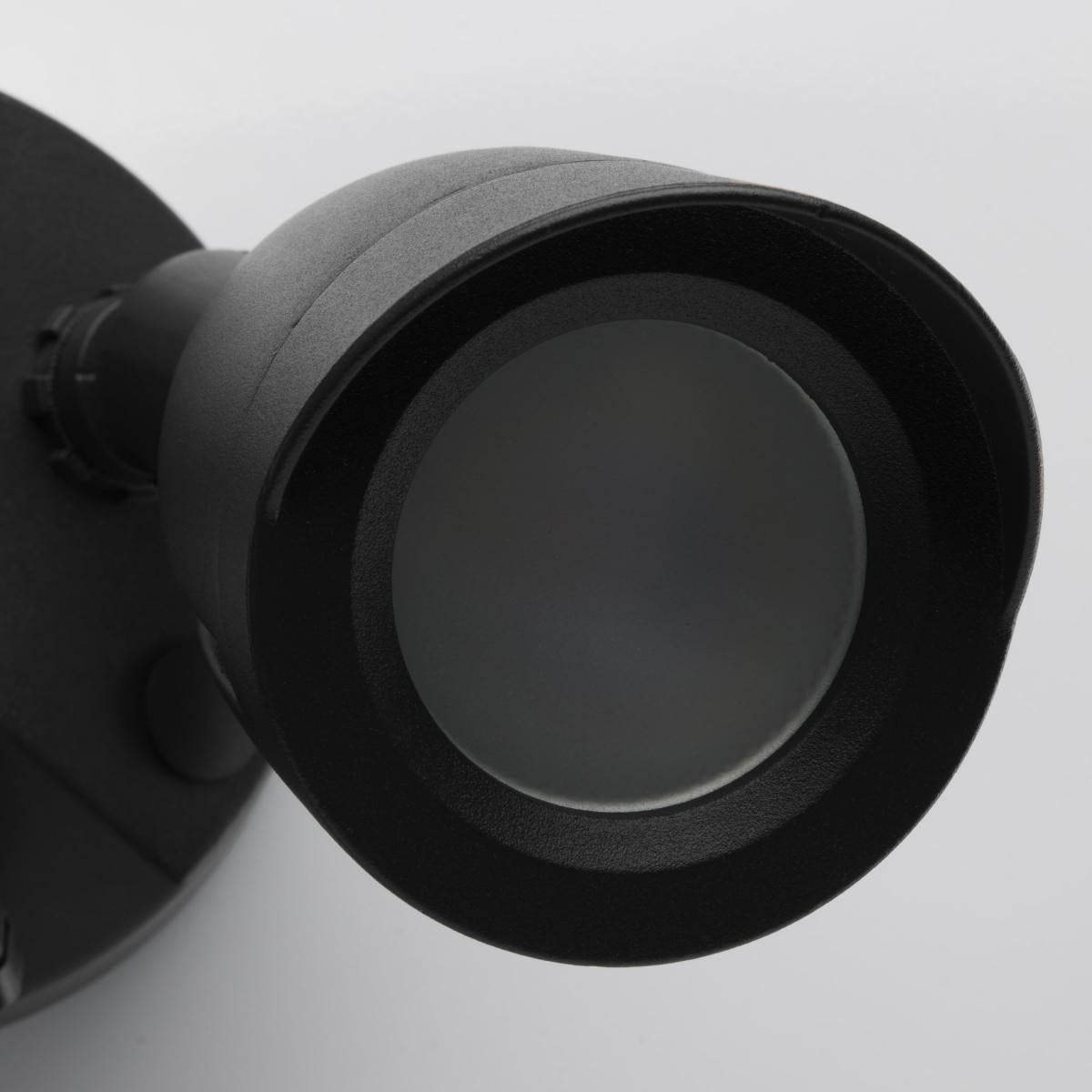 Smart Outdoor Bullet Security Light with Camera | 20W | 3000K Warm White | Starfish IoT | WiFi Enabled | Black Finish