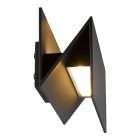 Surface Mounted LED Wall Light – 15W, 1200Lm, 3000K, IP54, Black - Buchanan Lighting LTD.