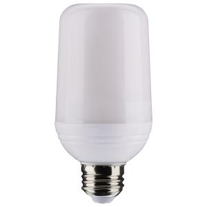 E26 2.5W T19 LED Flame Bulb | 2-Pack | 1600K Ultra Warm Glow | 150LM | Decorative | 25W Equivalent