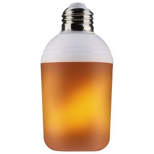 E26 2.5W T19 LED Flame Bulb | 2-Pack | 1600K Ultra Warm Glow | 150LM | Decorative | 25W Equivalent