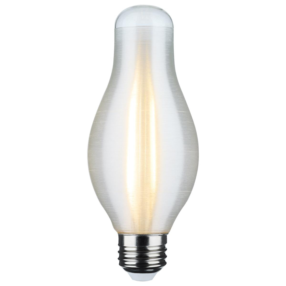 E26 7W H19 Satin Spun LED Bulb | 6-Pack | 2000K & 3000K | 800LM | Dimmable | 60W Equivalent