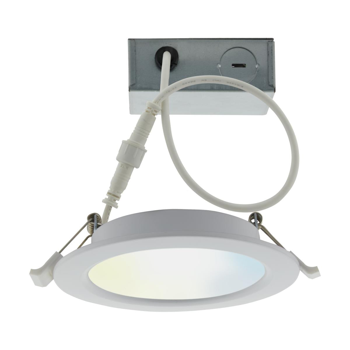 Smart 4-Inch LED Downlight | 10W | Tunable White (2700K-5000K) | Starfish IoT | Round | Remote Driver | Wet Rated | 120V