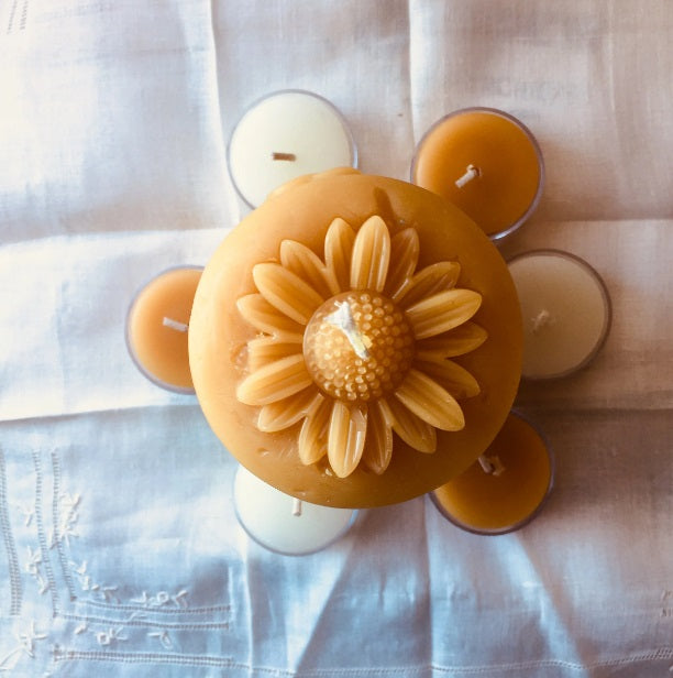 Spring Candle Value Box | 100% Canadian Beeswax | Handmade | 70+ Hour Burn | Eco-Friendly Gift Set