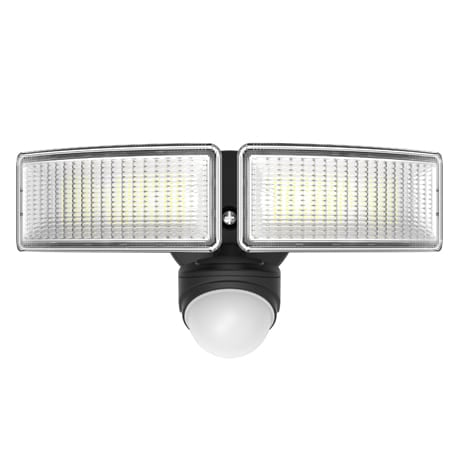 5CCT Dual-Head Motion Sensor Security Light – 24W | 2200 Lumens | IP65 Rated - Buchanan Lighting LTD.