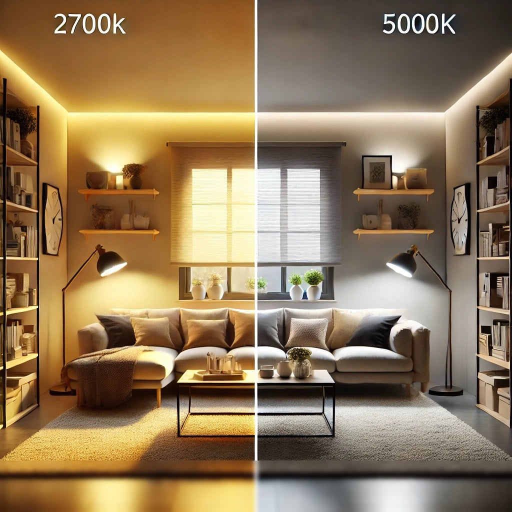 Luminus 6W B10 Filament LED Bulb | 6-Pack | 2700K & 5000K | 500LM | Dimmable | 60W Equivalent