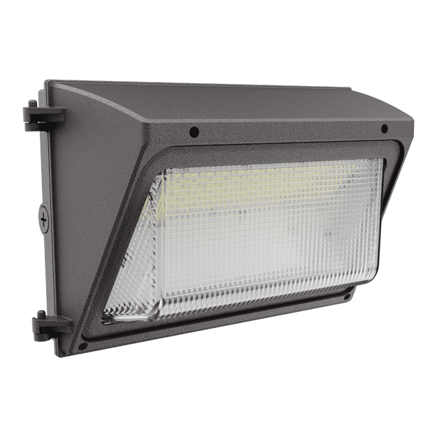 120W Adjustable LED Wall Pack – Selectable Wattage & CCT, Photocell, IP65