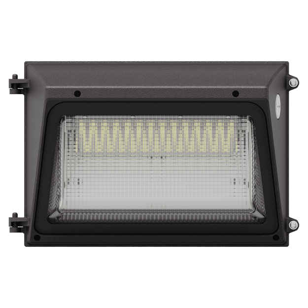 120W Adjustable LED Wall Pack – Selectable Wattage & CCT, Photocell, IP65